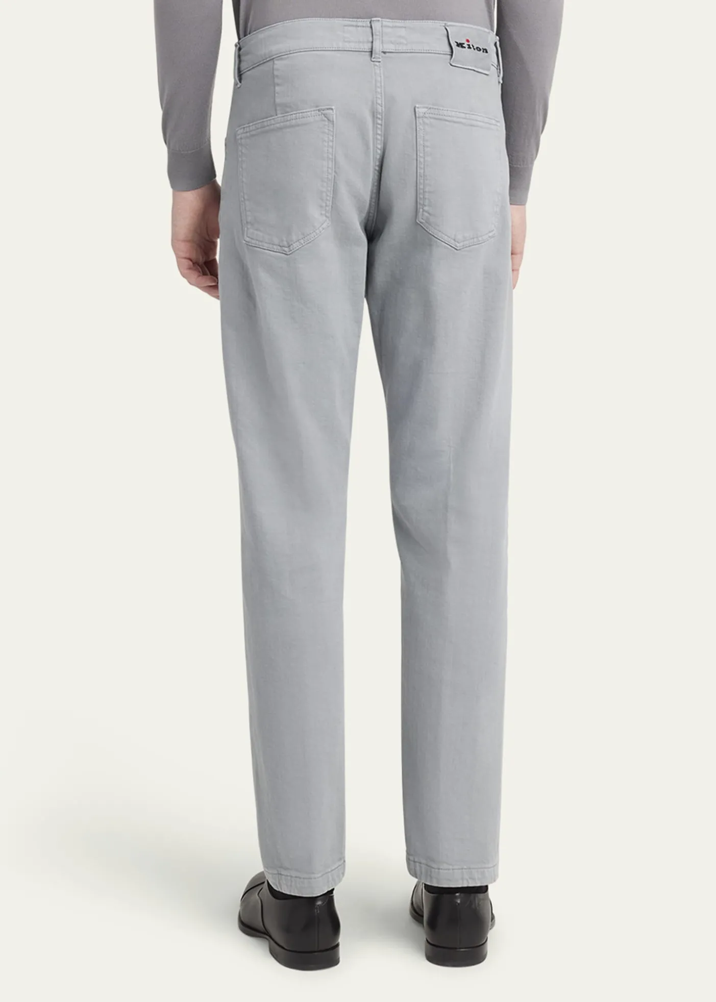 KitonMen's Cotton Stretch Slim Five-Pocket Pants