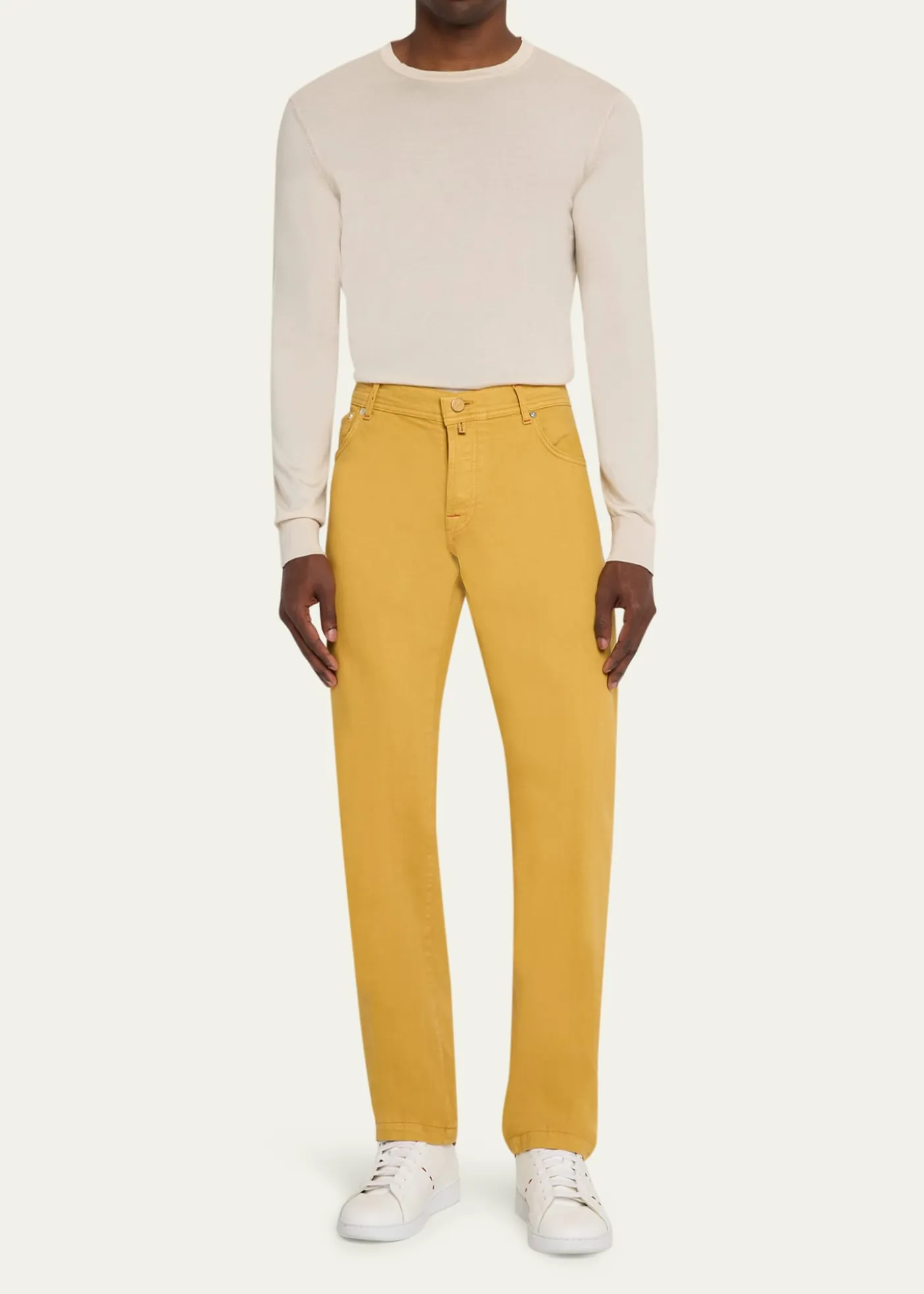 KitonMen's Kurabo Slim Fit Cotton Stretch Five-Pocket Pants
