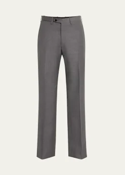 KitonMen's 15 Micron Wool Trousers