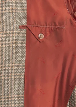 KitonMen's Prince of Wales Cashmere and Linen Sport Coat