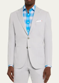 KitonMen's Solid Cashmere Blazer