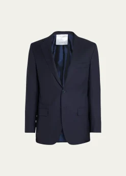 KitonMen's Solid Cashmere Blazer