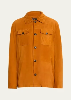 KitonMen's Suede Jacket
