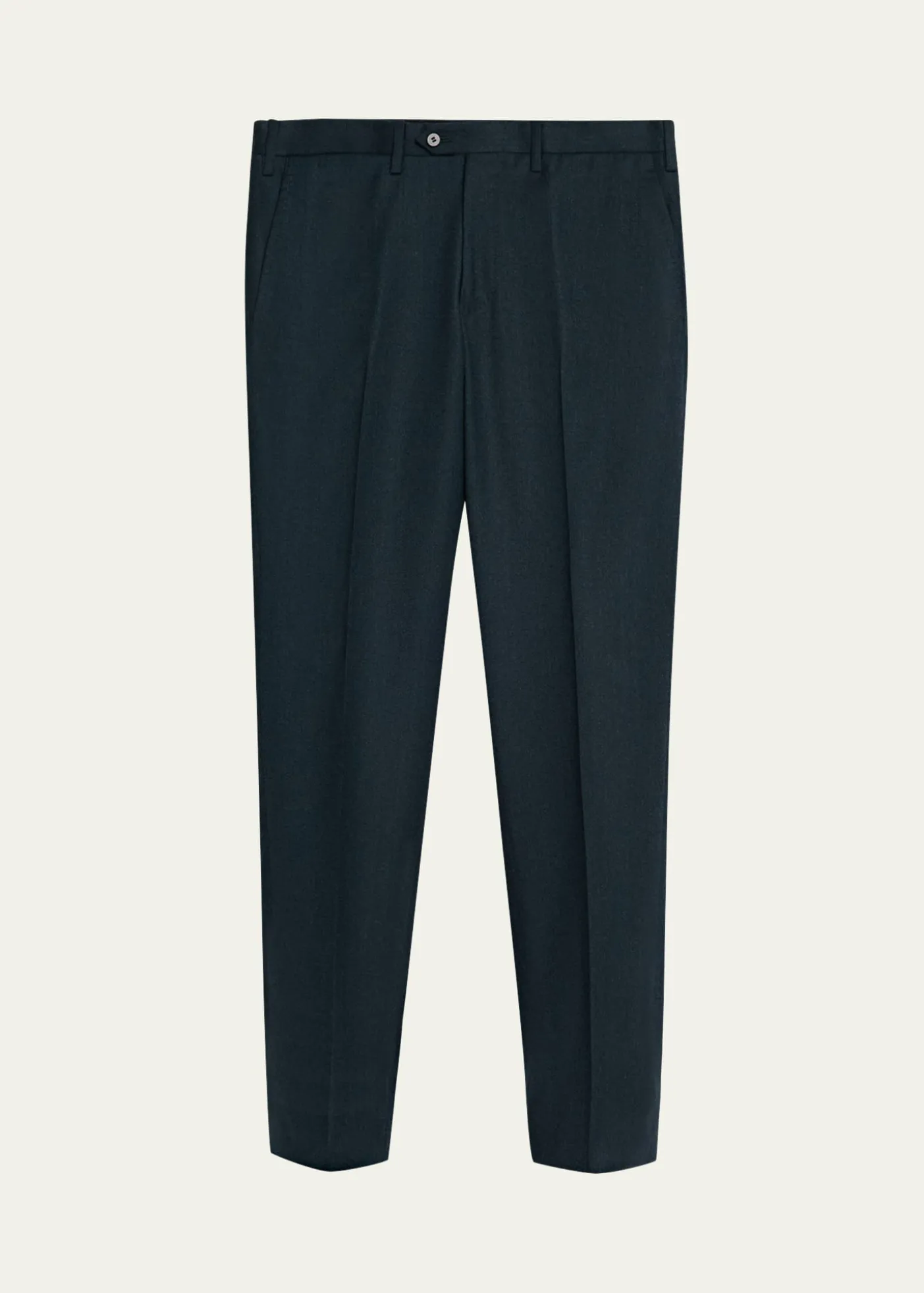 KitonMen's Wool and Cashmere Flat-Front Pants