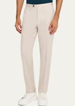 KitonMen's Wool Twill Trousers