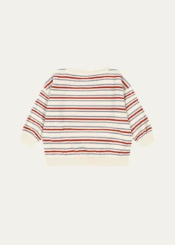 Konges SlojdBoy's Itty Striped Cotton Terry Sweatshirt, Size 6M-8