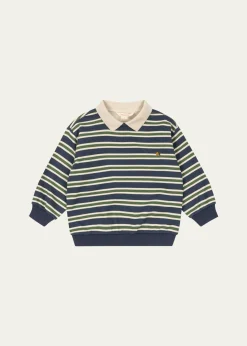 Konges SlojdBoy's Spotty Long-Sleeve Cotton Polo Shirt, 12M-10
