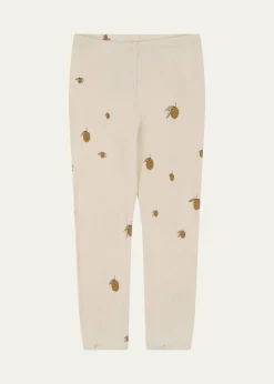Konges SlojdGirl's Fruit Motif Leggings, Size Premie-18M