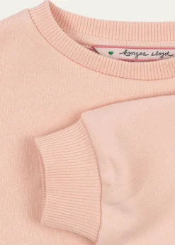 Konges SlojdGirl's Lou Cherry-Embroidered Terry Sweatshirt, Size 6M-8