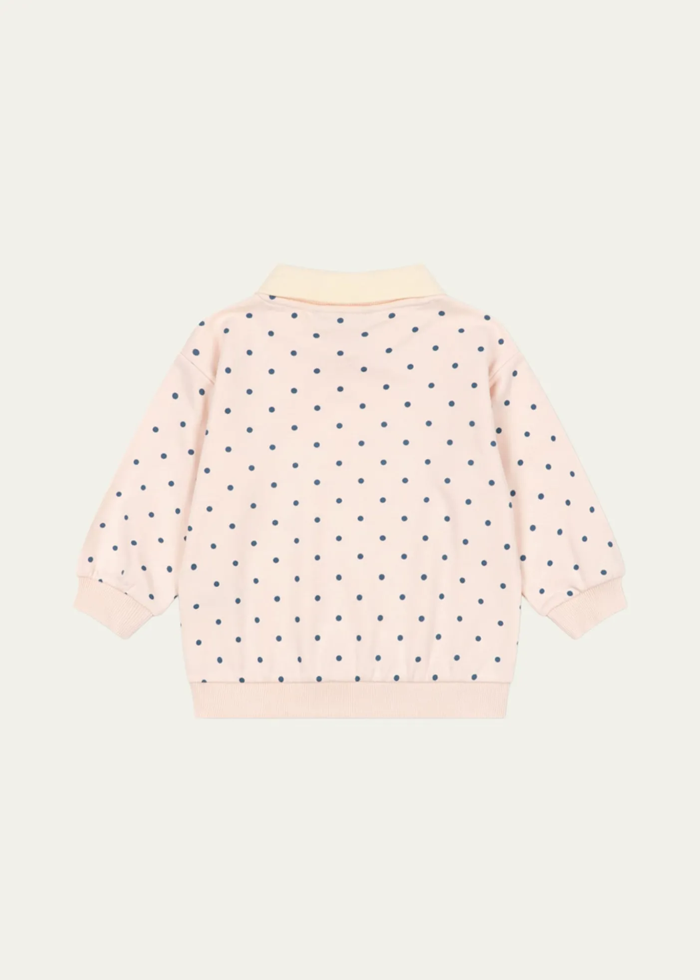 Konges SlojdGirl's Spotty Long-Sleeve Polo Shirt, Size 12M-8Y