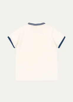 Konges SlojdBoy's Florian Embroidered Polo Shirt, Size 9M-10