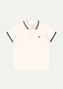 Konges SlojdBoy's Florian Embroidered Polo Shirt, Size 9M-10