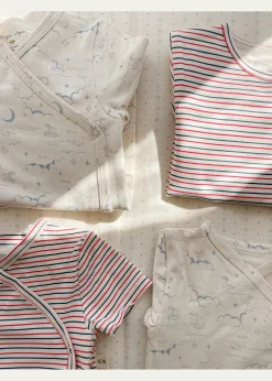 Konges SlojdBoy's Printed Stretch Cotton One-Piece Coverall, Size Preemie-6M