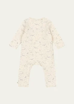 Konges SlojdBoy's Printed Stretch Cotton One-Piece Coverall, Size Preemie-6M