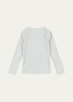 Konges SlojdGirl's Striped Rashguard Top, Size 12M-6