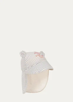 Konges SlojdKid's Aster Bear Sun Hat, Size 0-18M