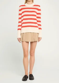KuleThe Tatum Cotton Stripe Sweater