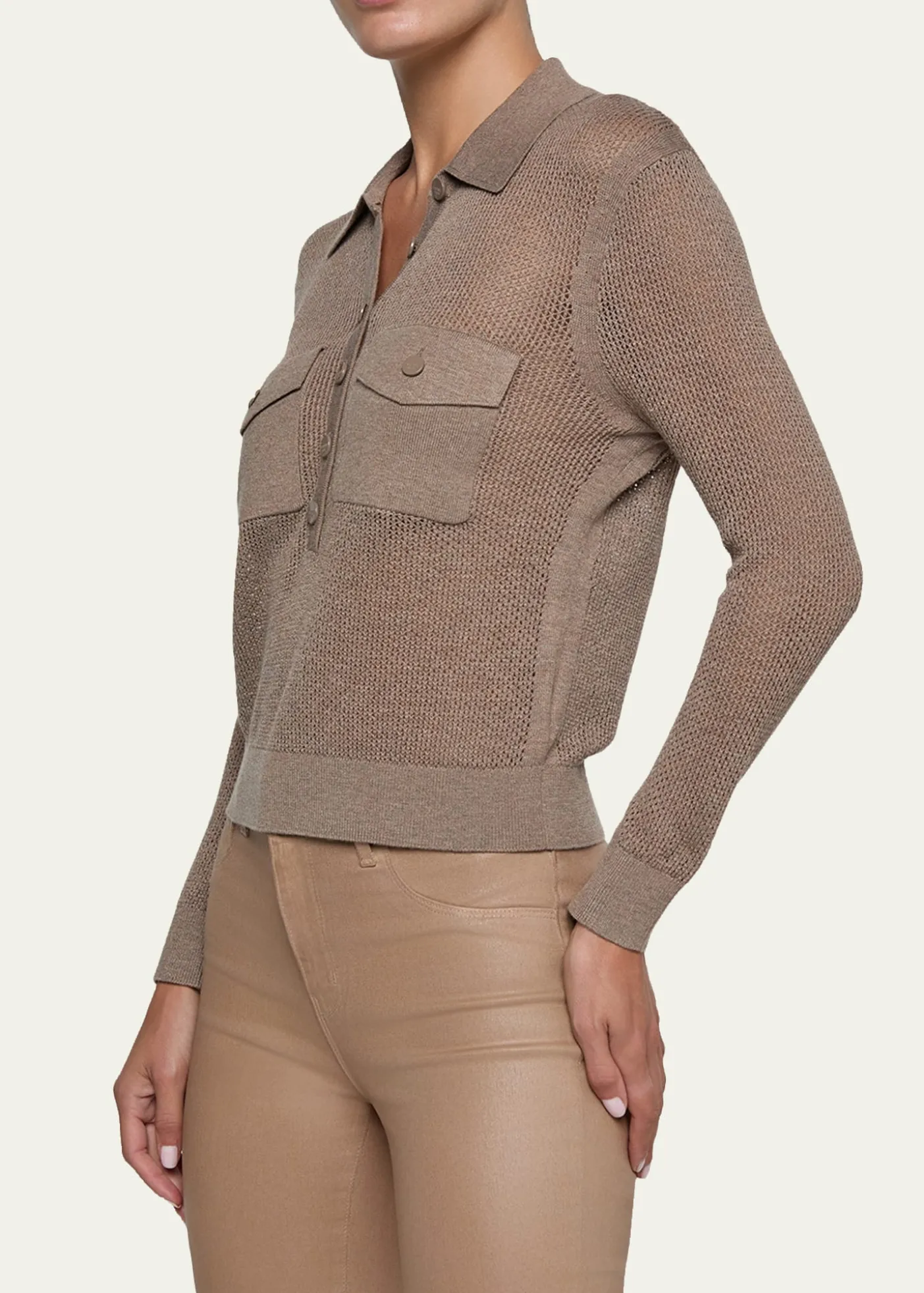 L'AgenceCarine Cashmere-Blend Sweater