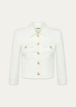 L'AgenceKumi Cropped Fitted Jacket