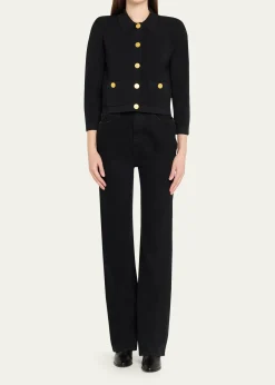 L'AgenceOsiris Collared Cardigan