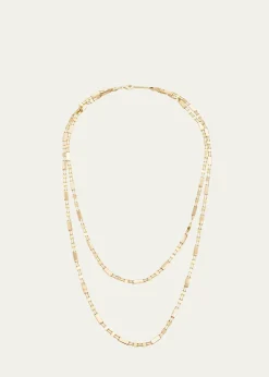 Lana14K Gold Blake Double Mega Gloss Double-Strand Necklace