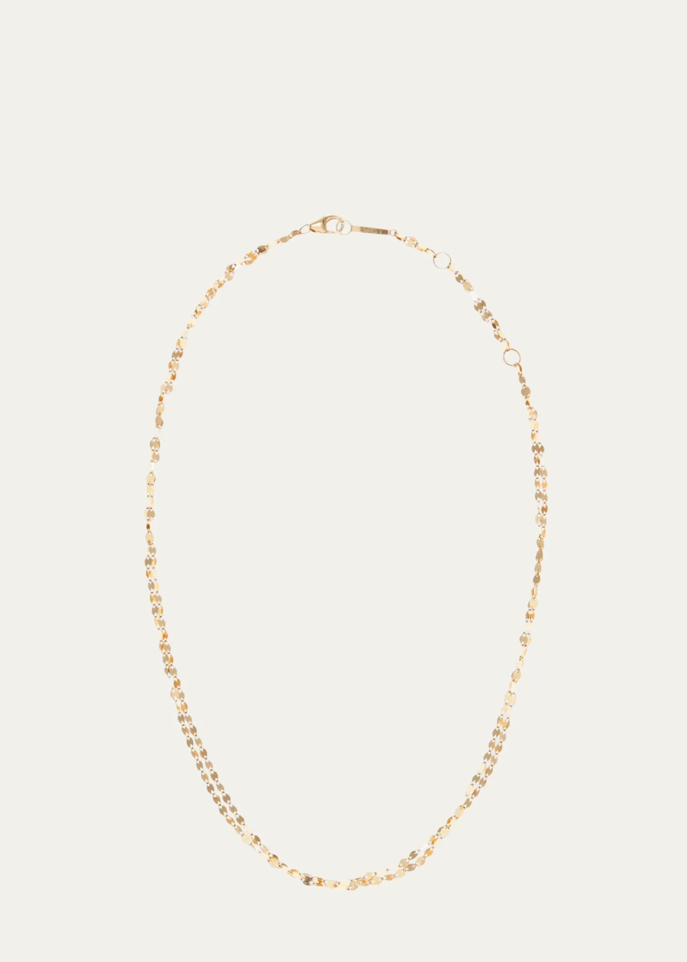 Lana14K Gold Blake Two-Strand Choker Chain Necklace
