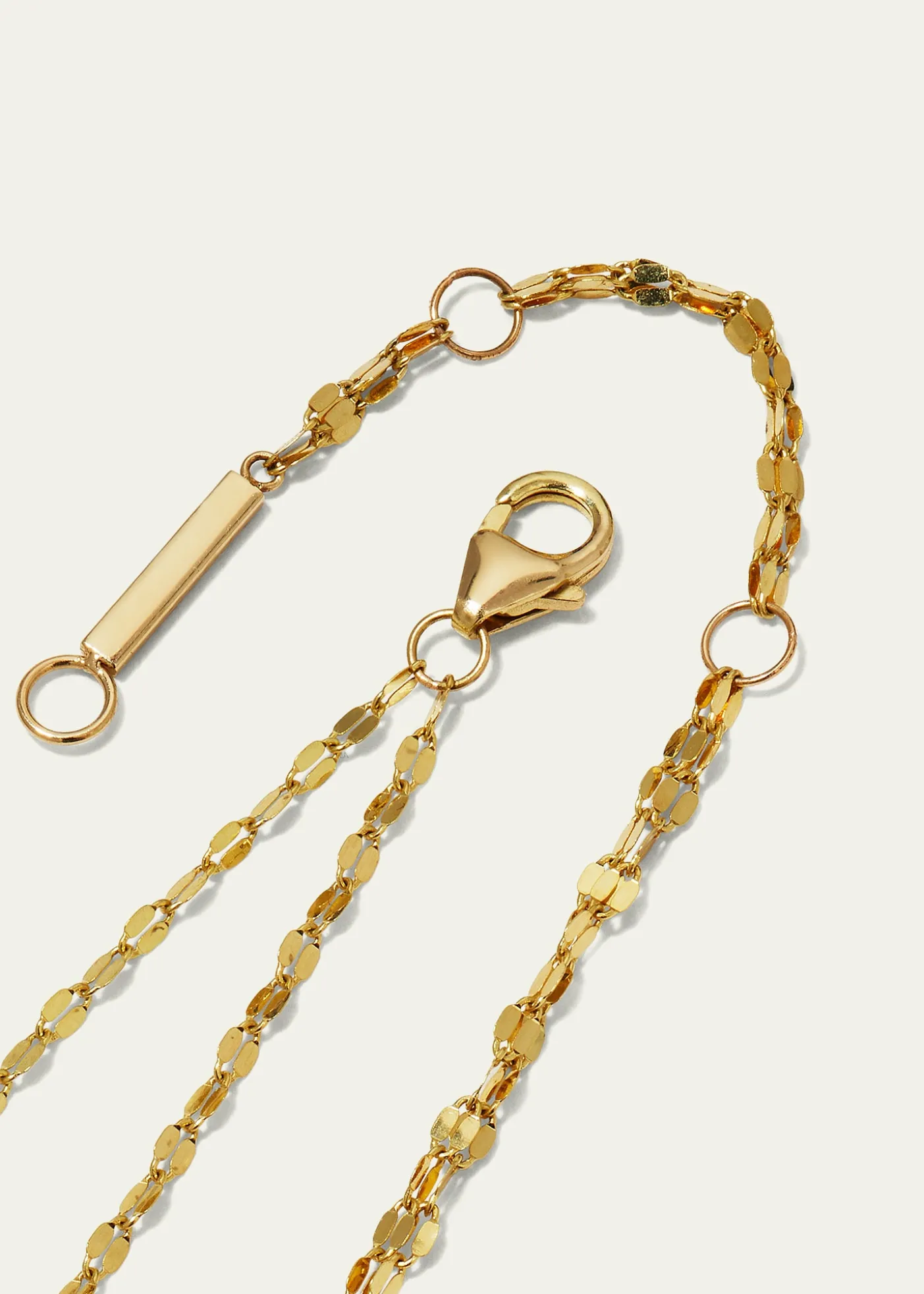 Lana14K Gold Blake Two-Strand Choker Chain Necklace