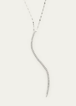 Lana14K Gold Flawless Tennis Lariat with Diamonds