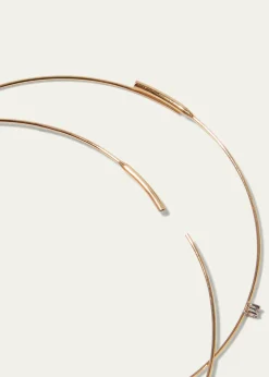 Lana14K Gold Large Magic Diamond Hoops