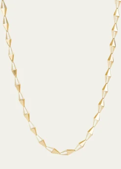 Lana14K Gold Laser 3D Kite Necklace, 18"L