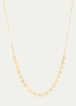 Lana14K Gold Laser Heart Chain Necklace