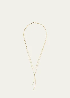 Lana14K Gold Reverse Blake Necklace, 16"L