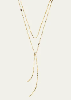 Lana14K Gold Reverse Blake Necklace, 16"L