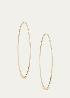 Lana14K Gold Small Magic Hoop Earrings