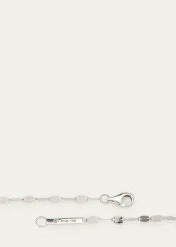 Lana14K White Gold Multi Fancies Diamond Cross Pendant Necklace