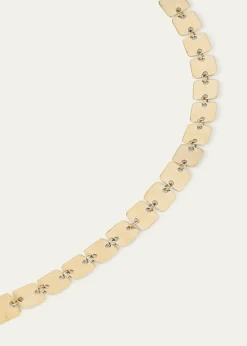 Lana14K Yellow Gold Laser Square Chain Necklace, 18"L
