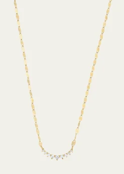 LanaMini Curved Diamond Necklace