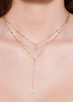 LanaMini Star of David Diamond Necklace