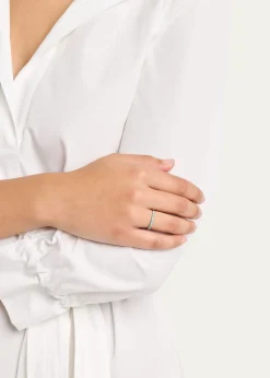 LanaTurquoise Baguette Stackable Ring