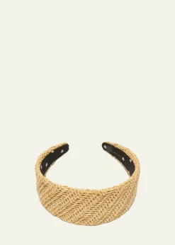 Lele SadoughiBrigitte Raffia Headband