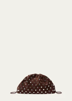 Loeffler RandallBailey Studded Leather Clutch Bag