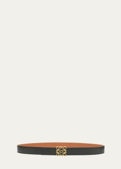 LoeweAnagram Reversible Leather Belt