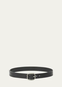 LoeweBuckle Calf Leather Belt