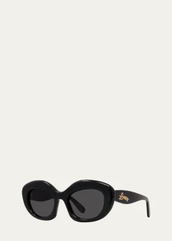 LoeweCurvy LW40153I Sunglasses