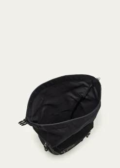 LoeweMen's Flex Roll-Top Canvas & Suede Backpack
