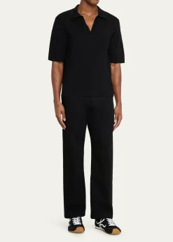 LoeweMen's Ballet Runner 2.0 Nylon & Calfskin Sneakers