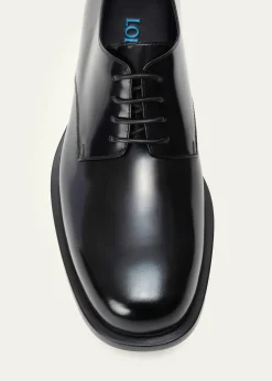 LoeweMen's Bobine Leather Derby Shoes