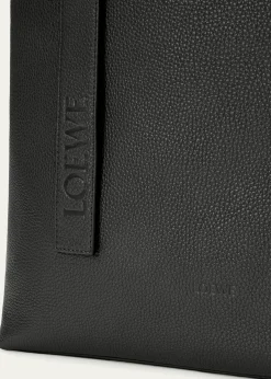 LoeweMen's Loop Zipped Leather Tote Bag