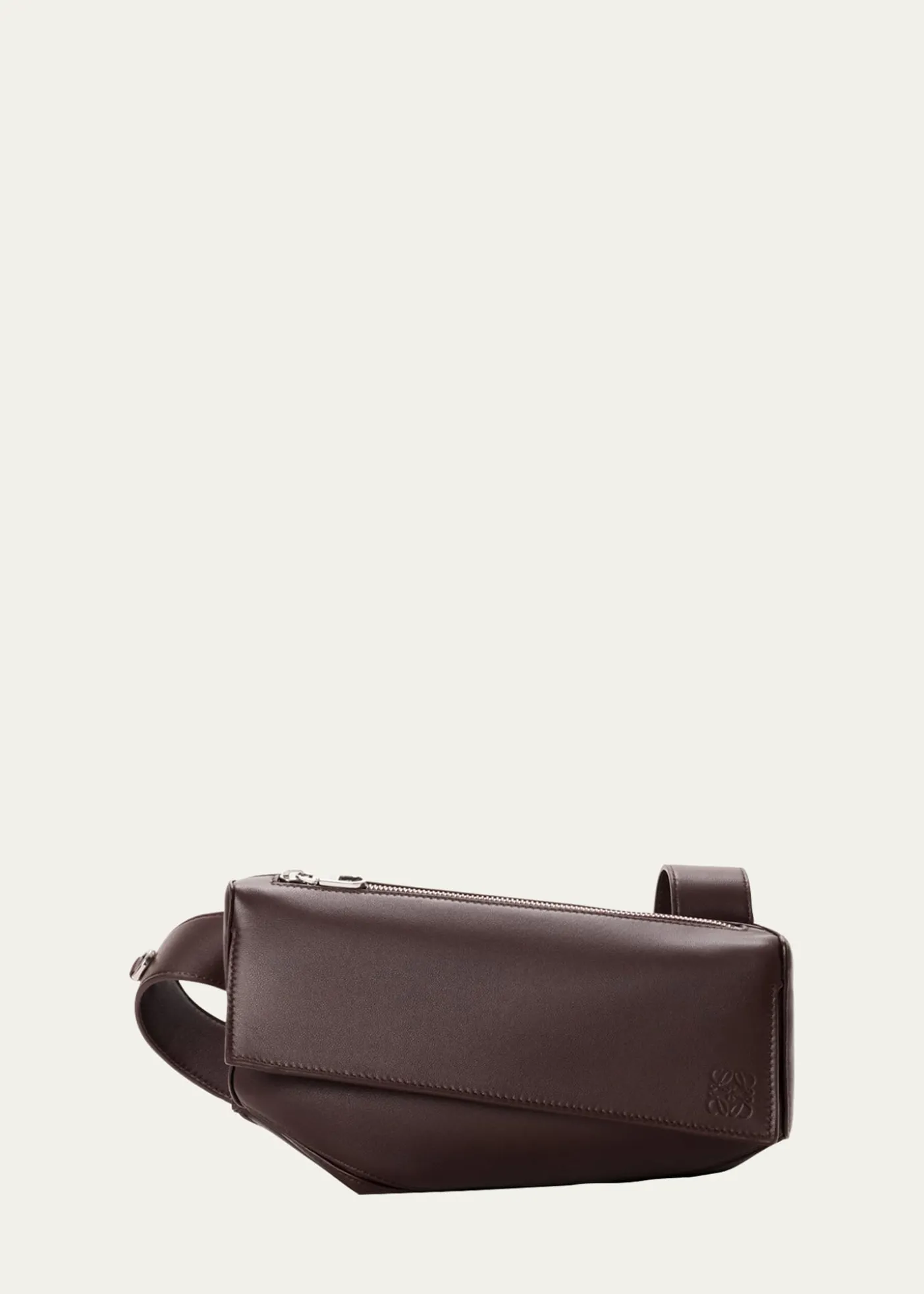 LoeweMen's Puzzle Featherlight Leather Crossbody Bag