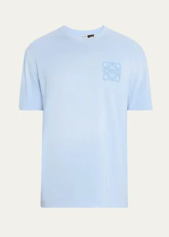 LoeweMen's Tonal Anagram Crewneck T-Shirt